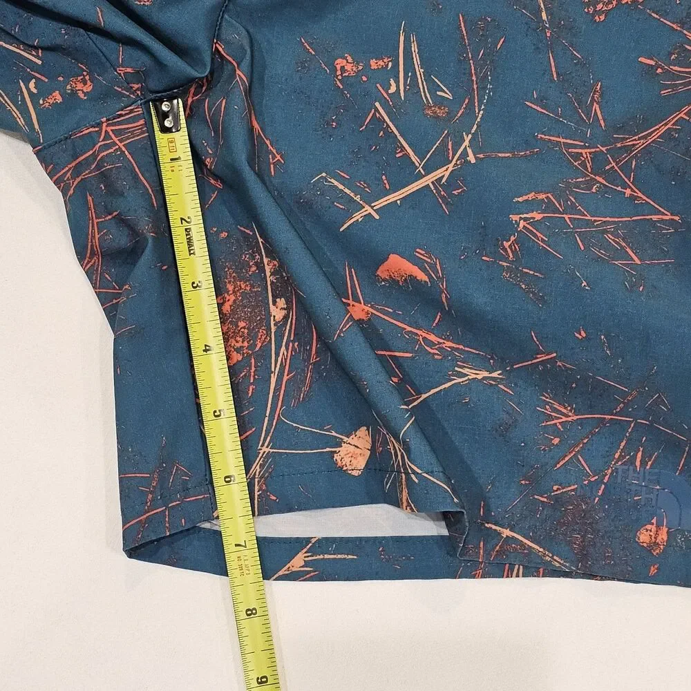 The North Face Wander Coral Men's Small Blue Teal Swim Trunks Shorts